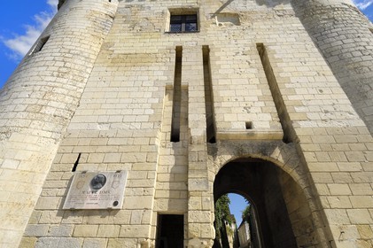 France, Indre-et-Loire (37), Loches, la Porte Royale du chateau