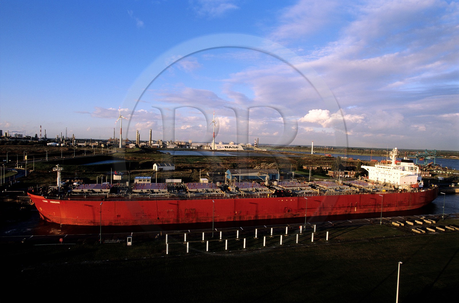 Belgique, Anvers (Antwerpen), port industriel et commercial