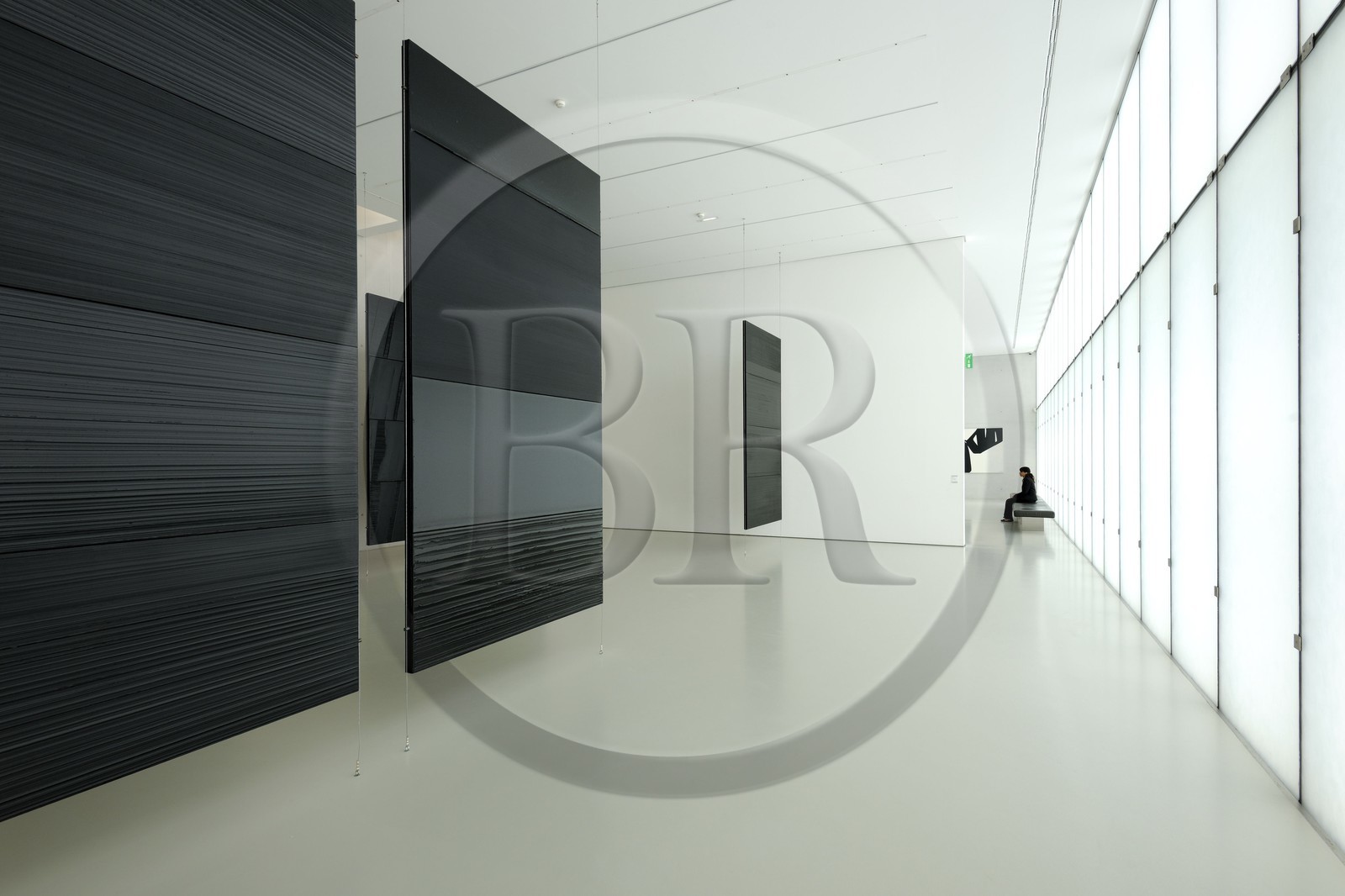 France, Herault, Montpellier, historical center, Fabre museum, Pierre Soulages room, compulsory mention: managed by Montpellier Agglomeration