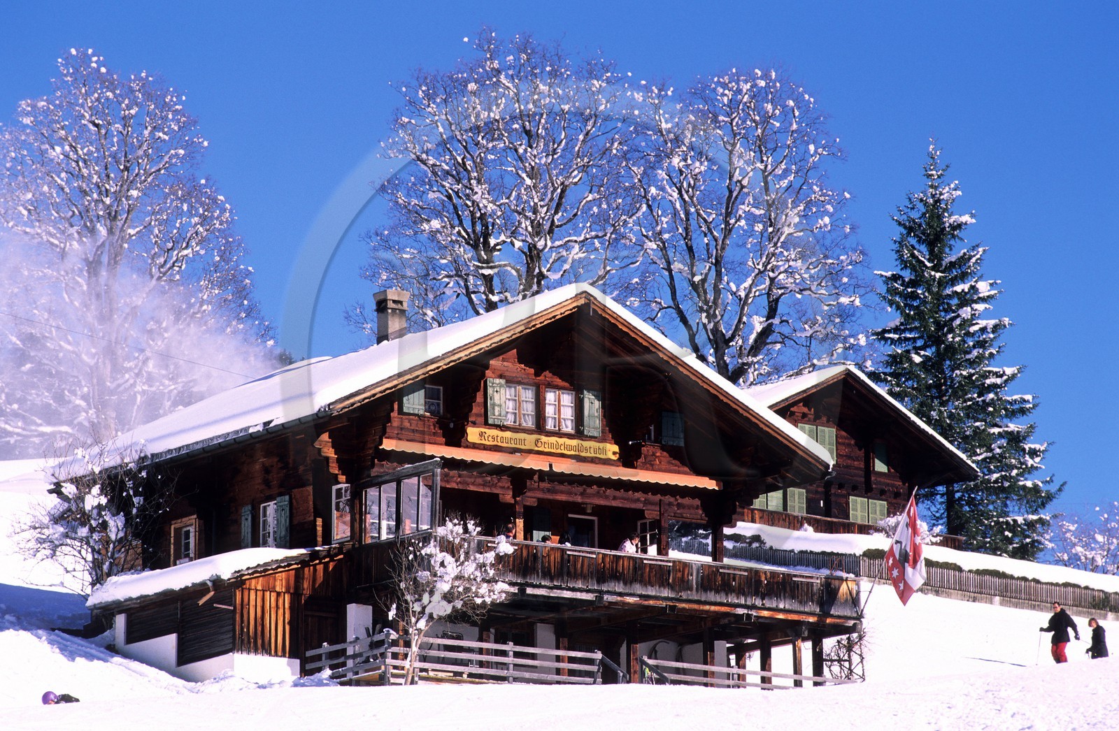 Switzerland, region of Bern (Bernese Oberland), Grindelwald, Grinoel Walostaldk restaurant