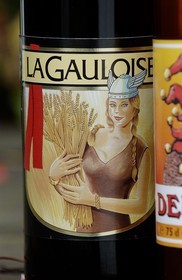 Belgique, Wallonie, province de Namur, ville de Purnode, brasserie du Bocq, bouteille de bière la gauloise