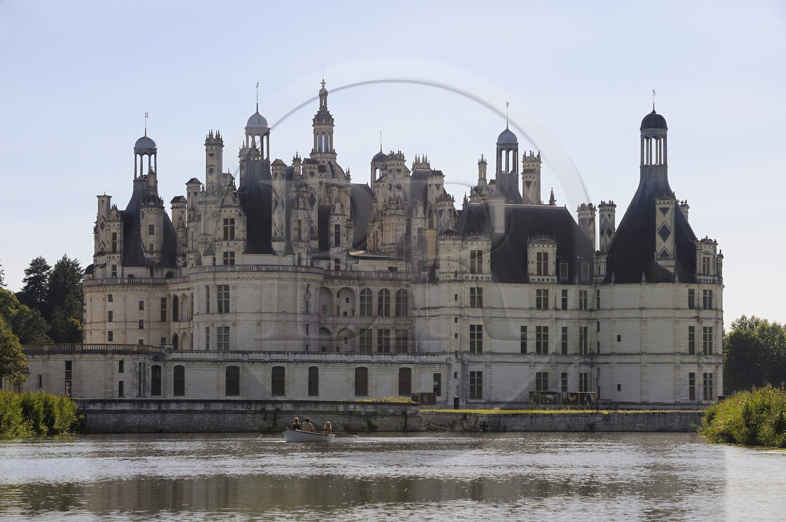 France, Loir et Cher (41), Vallée de la Loire classée Patrimoine Mondial de l' UNESCO, château de Chambord
