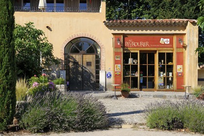 France, Var (83), Provence Verte, Bras, vers Saint-Maximin-la-Sainte-Baume, la maison d'hôtes Le Peyrourier, une campagne en Provence