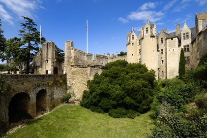 France, Maine et Loire (49), château de Montreuil-Bellay