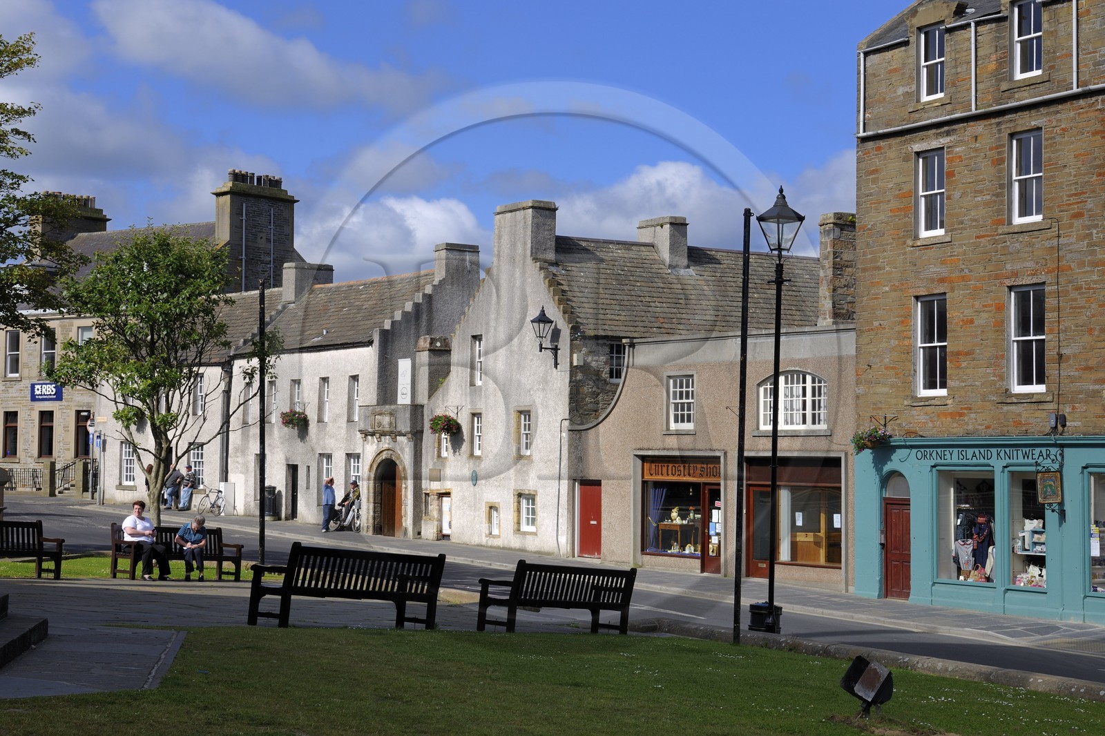 Royaume-Uni, Ecosse, Iles Orcades, Mainland, Kirkwall, Broad street