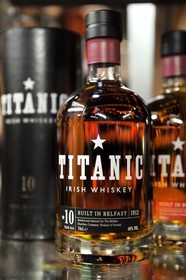 Royaume-Uni, Irlande du Nord, Belfast, le whisky Titanic créé en 2011