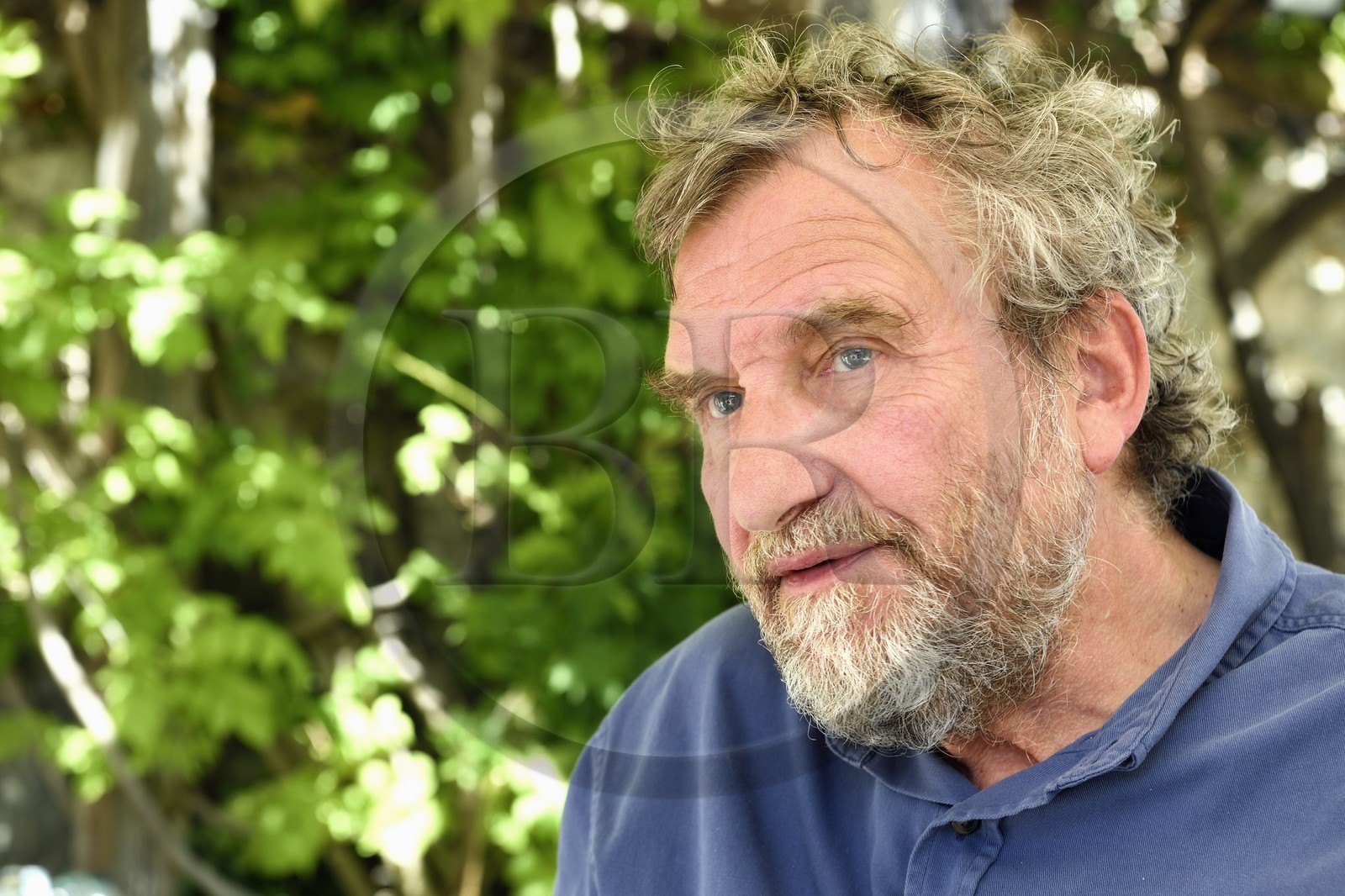 France, Alpes-Maritimes (06), Saint Paul de Vence, Olivier Kaeppelin Président de la Biennale Internationale de Saint-Paul de Vence