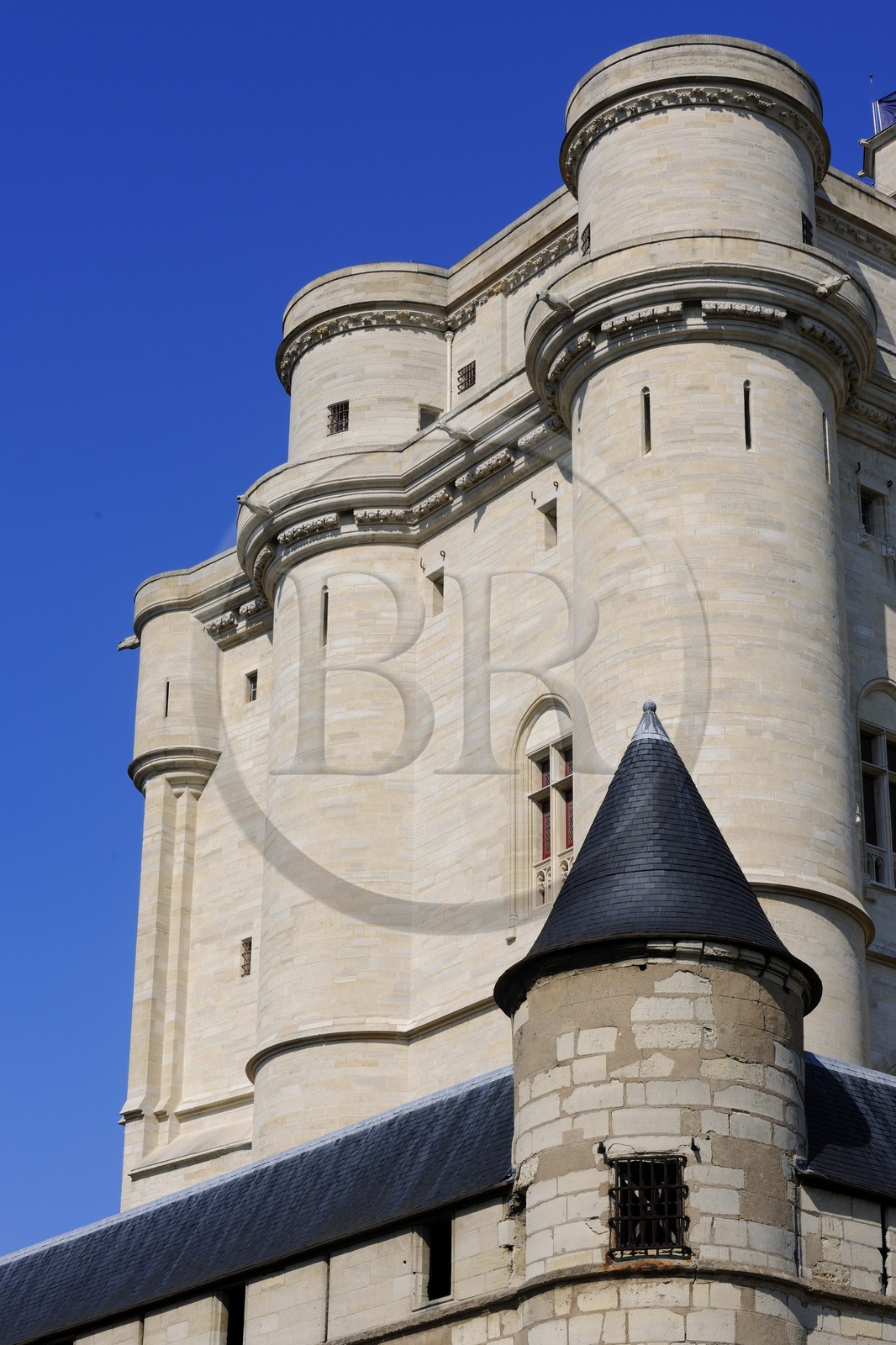 France, Val-de-Marne (94), Vincennes, le château de Vincennes, le donjon