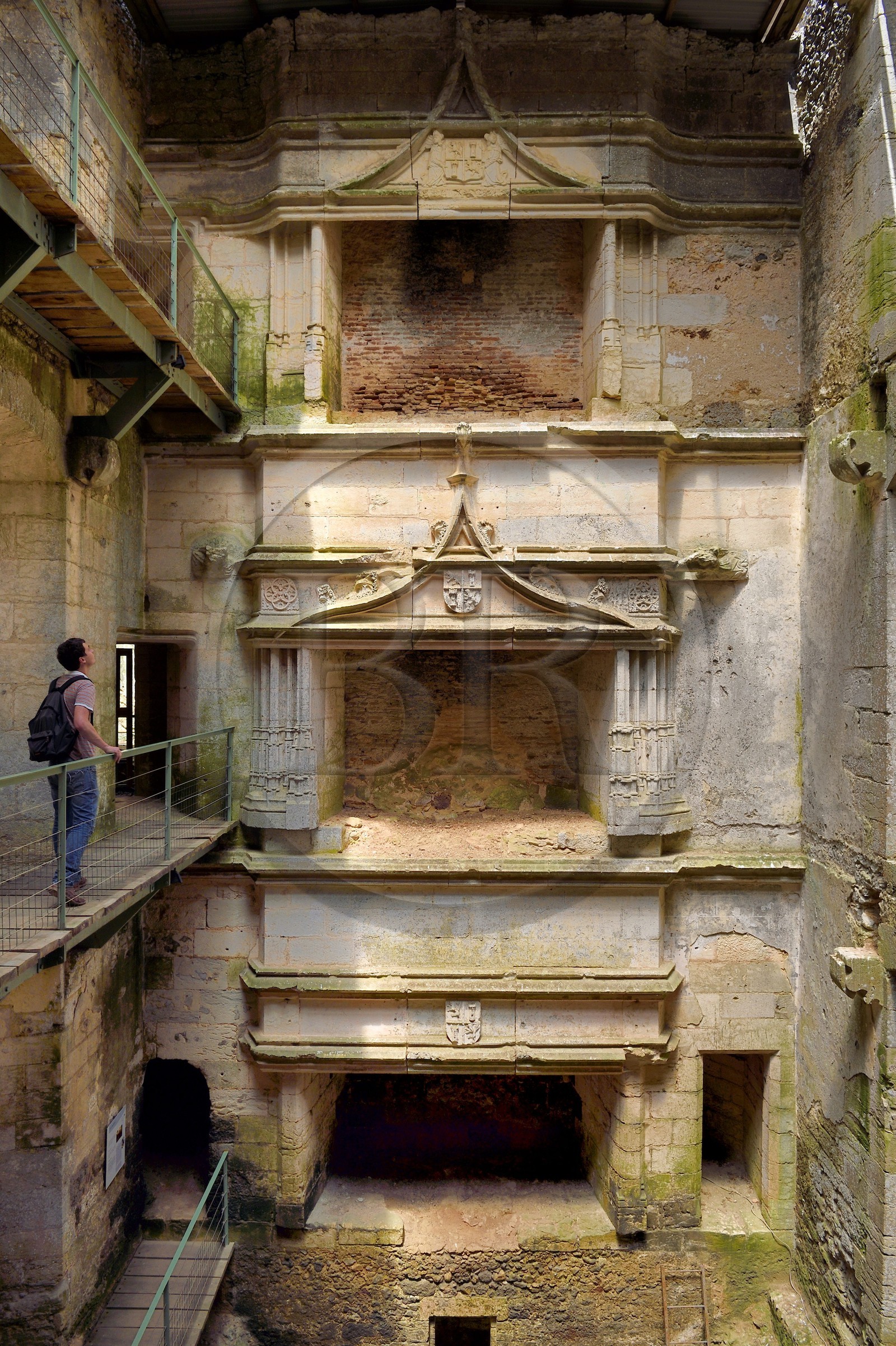 France, Dordogne, Rouffignac-Saint-Cernin-de-Reilhac, Herm Castle