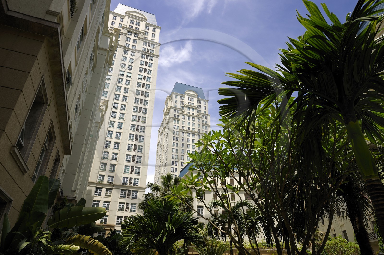 Vietnam, Hanoï, quartier de Cau Giay, nouveaux immeubles de luxe The Manor