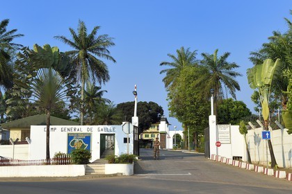 Gabon, Libreville, le Camp Général de Gaulle des forces française au Gabon