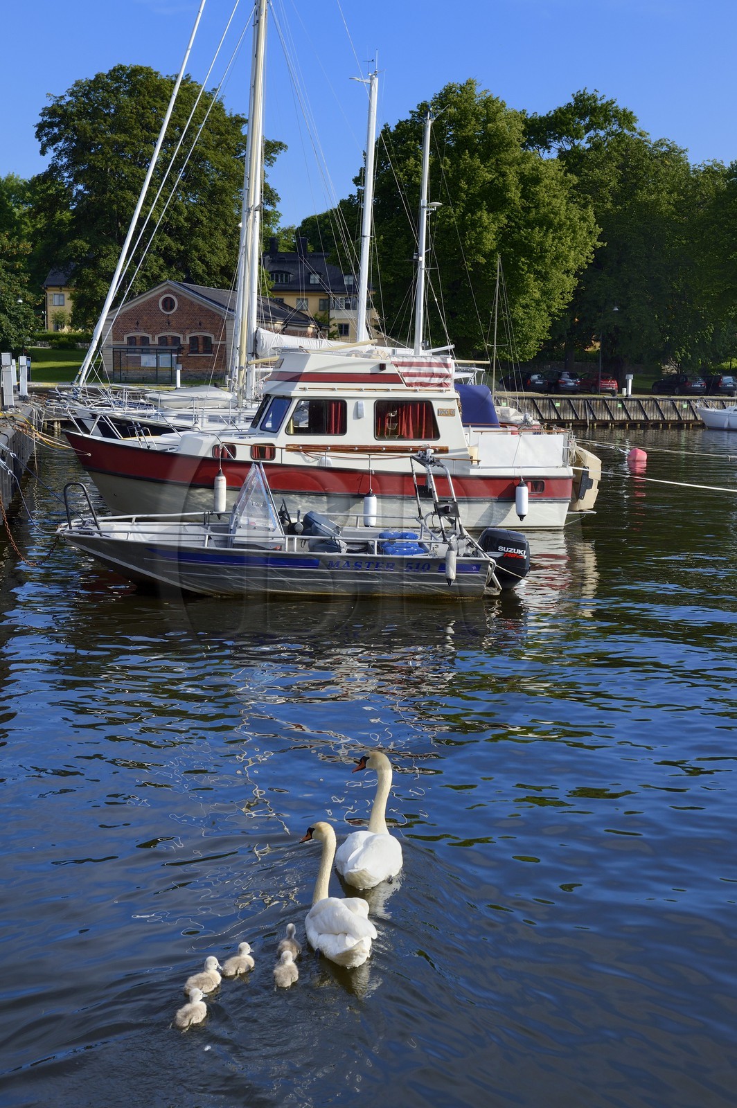 Suède, Stockholm, Ile de Skeppsholmen,