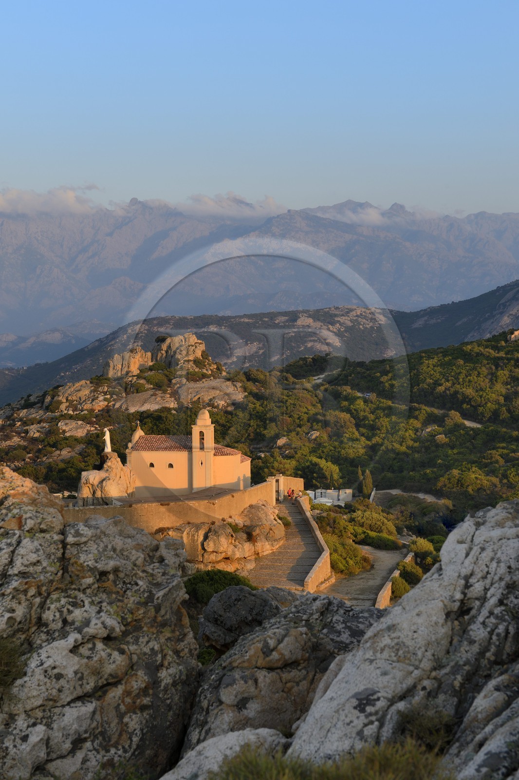 France, Haute Corse, Calvi, Notre Dame de la Serra chapel (1479)