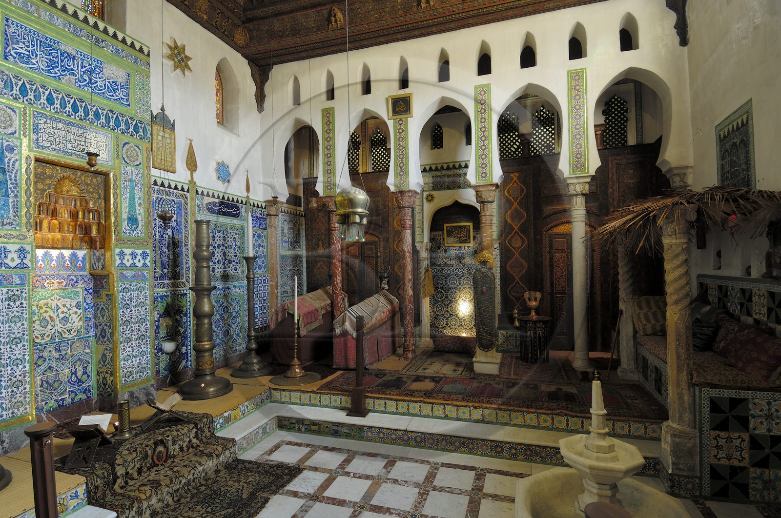 France, Charente-Maritime (17), Rochefort, maison de Pierre Loti, la mosquée recrée