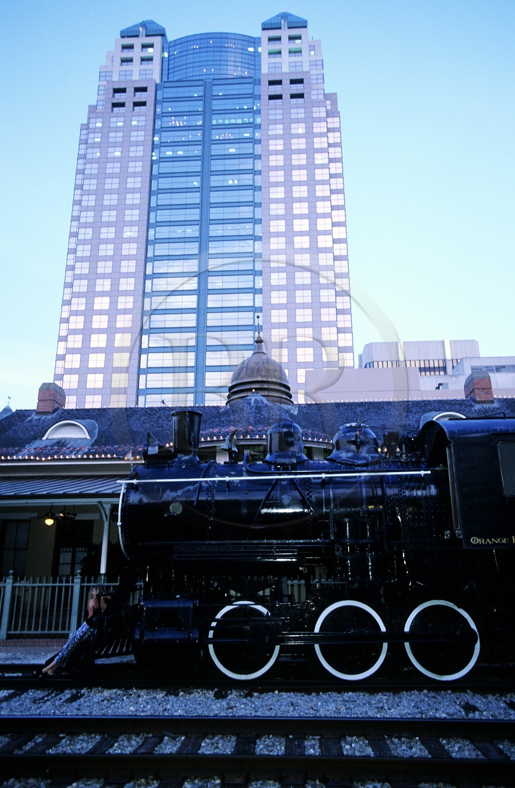 états-Unis, Floride, Orlando Downtown, Church Street Station, l' ancienne gare