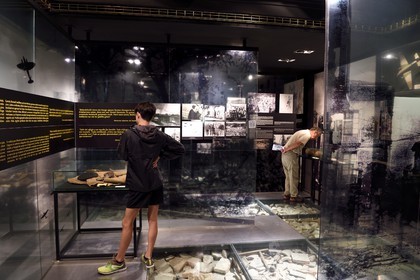 Espagne, Pays basque espagnol, Biscaye, Gernika-Lumo, Musée de la Paix, un musée de l'histoire de Guernica