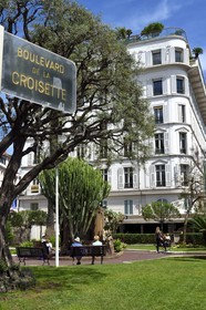 France, Alpes-Maritimes, Cannes, boulevard de la Croisette