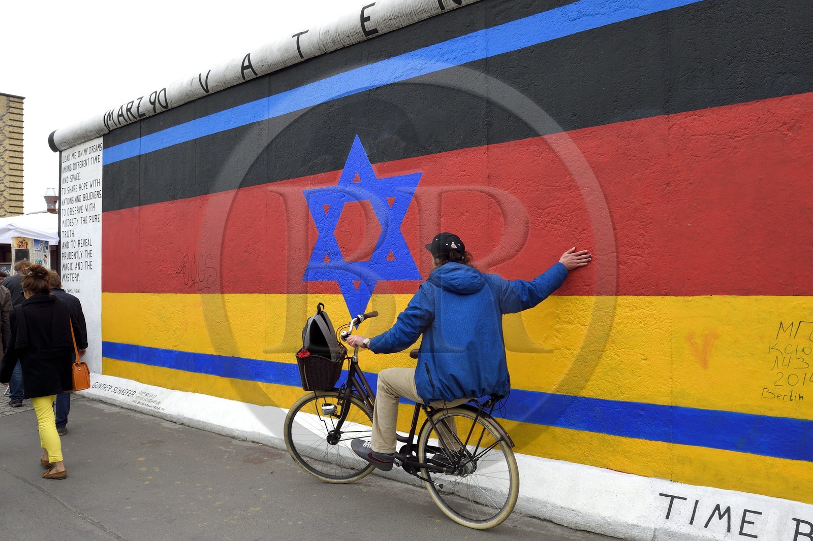 Germany, Berlin, Friedrichshain-Kreuzberg, East Side Gallery, The Wall
