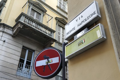 Italie, Lombardie, Milan, Quadrilatère de la mode