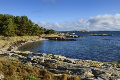Sweden, Västra Götaland, Koster Islands, Sydkoster sandy beach