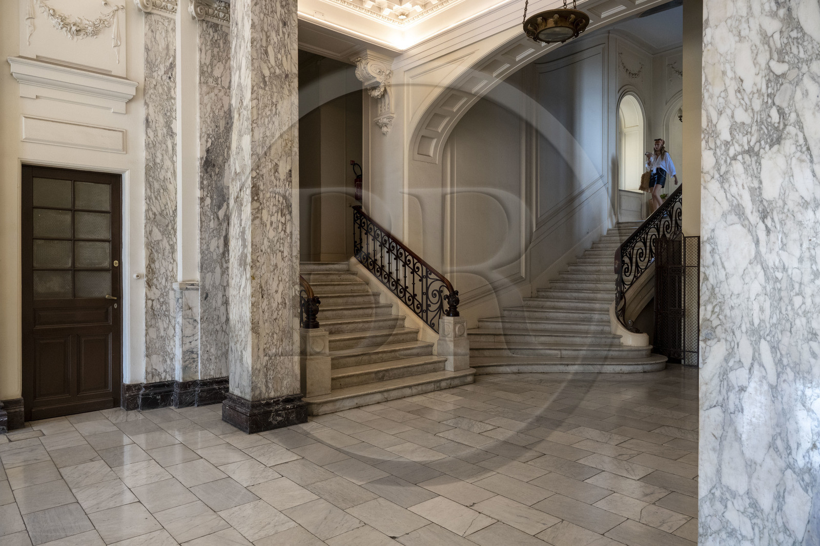 France, Alpes-Maritimes (06), Menton, l'ancien palace l'Imperial (1913) transformé en appartements privés