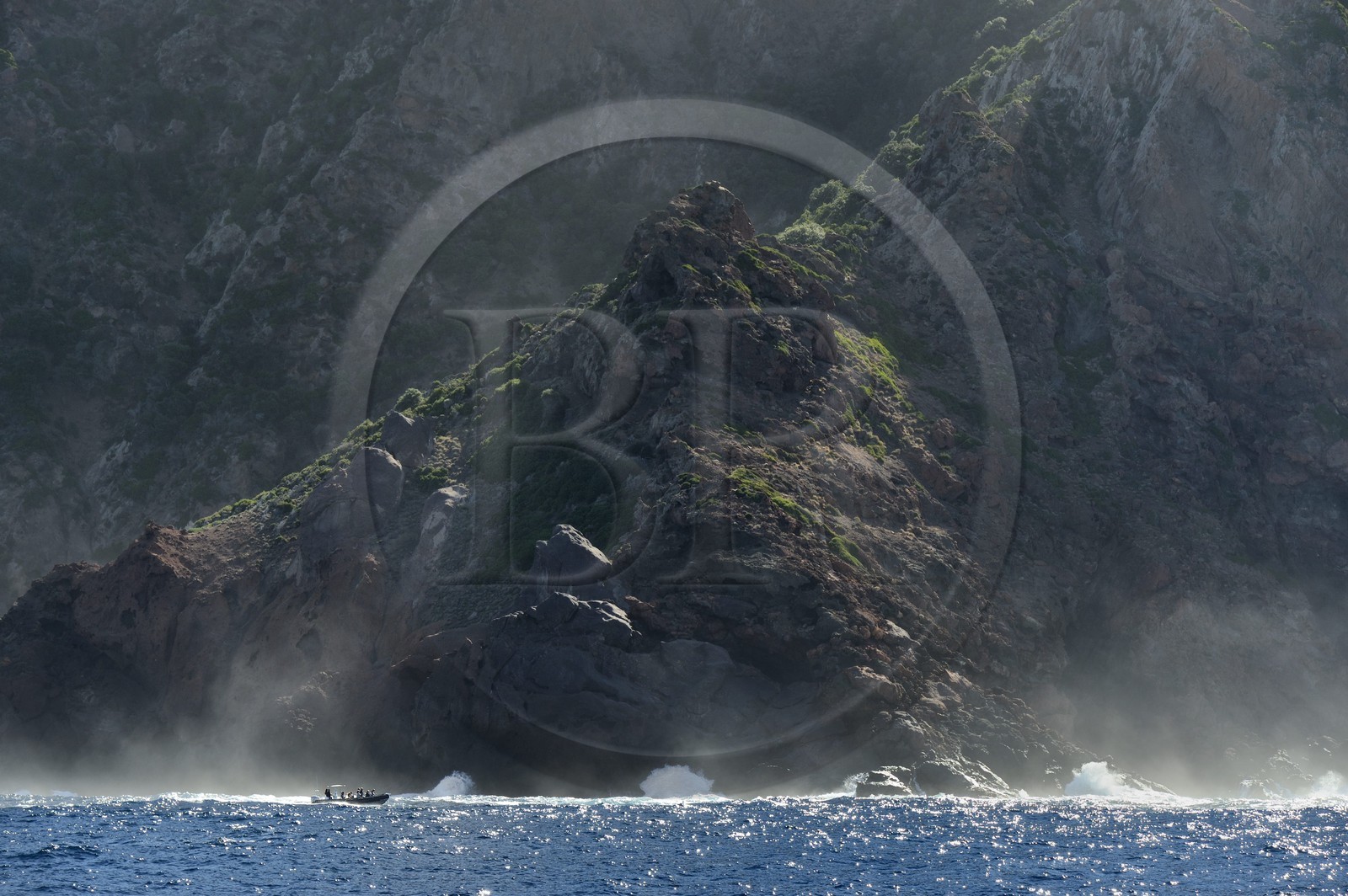 France, Corse-du-Sud (2A), Golfe de Porto, classé Patrimoine Mondial de l'UNESCO, Réserve naturelle de Scandola