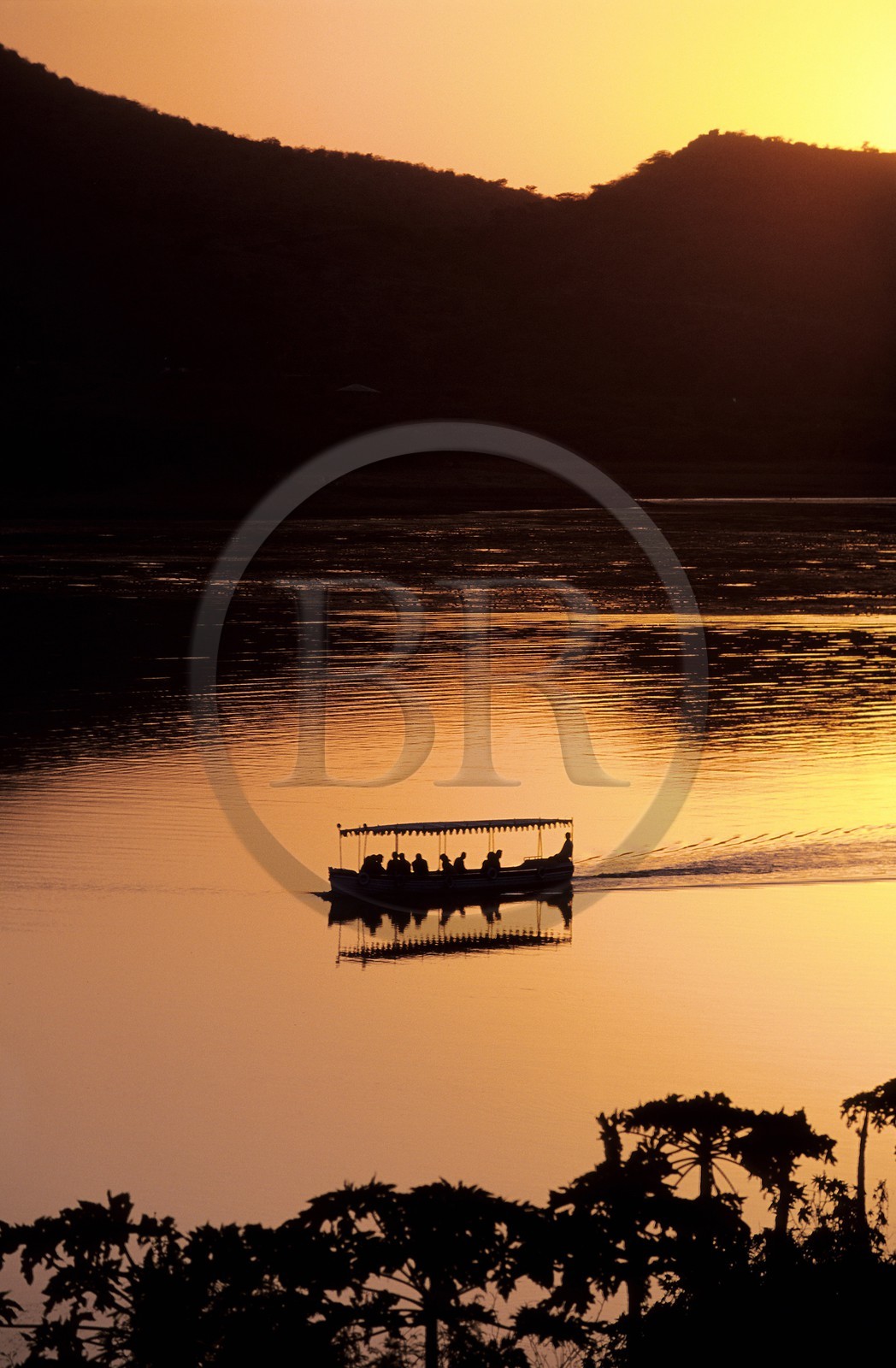 Inde, état du Rajasthan, Udaipur Bateau sur le lac Pichola