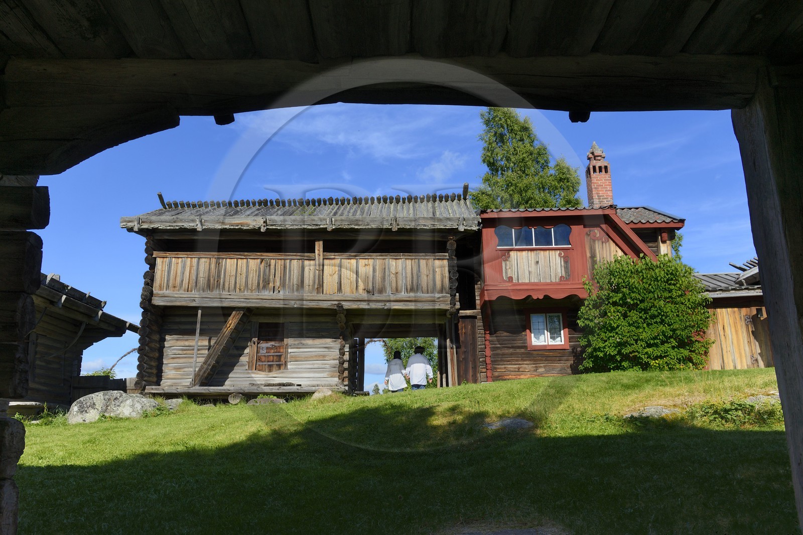 Sweden, Dalarna County, Leksand area, Tällberg, traditional farm