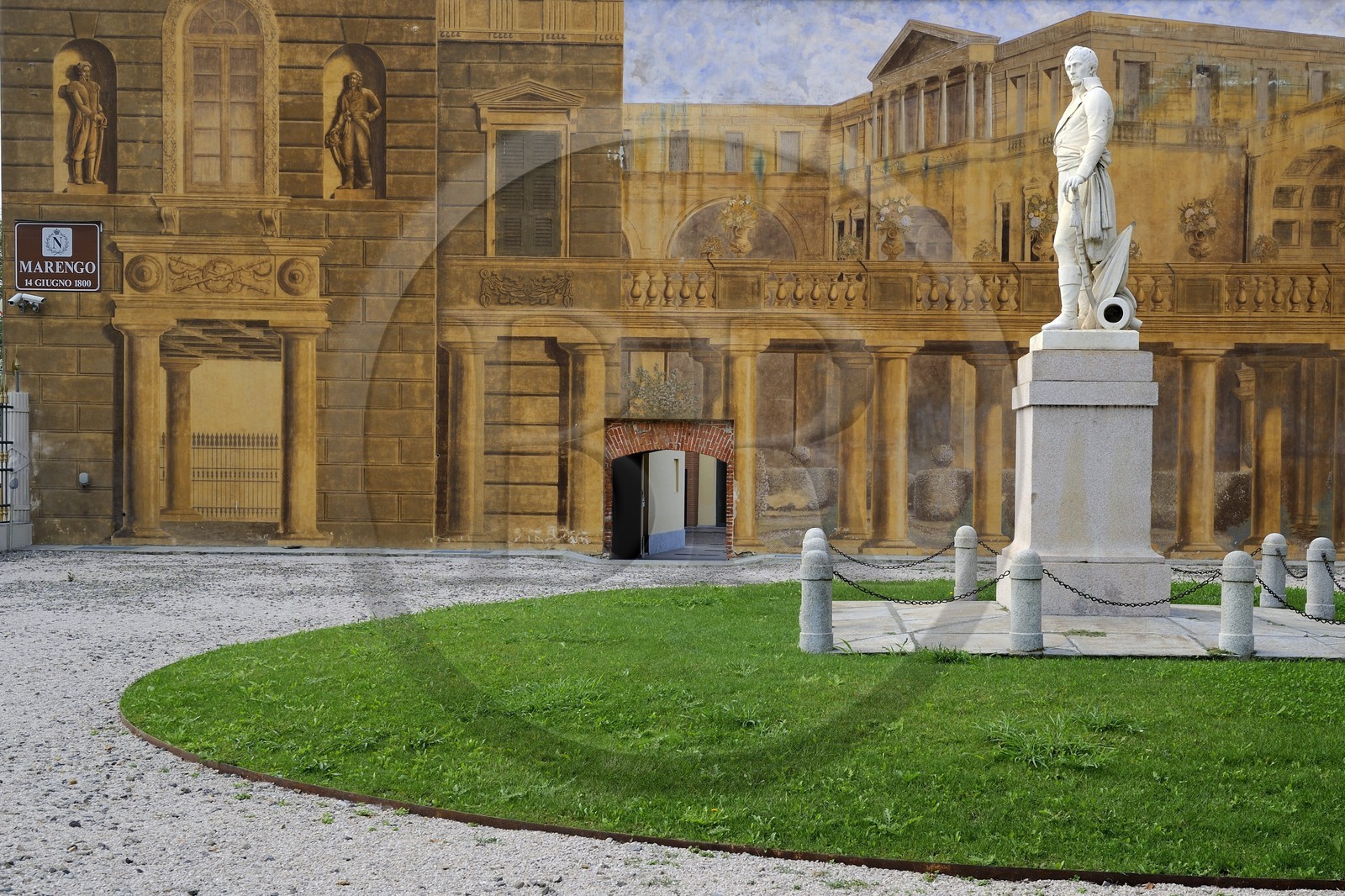 Italie, Piémont, Marengo Museum installé dans la Villa Delavo, la bataille de Marengo eut lieu le 14 juin 1800 près de la ville de Alessandria à 70 km au nord de Gênes entre les victorieuses forces françaises de Napoleon Bonaparte et l'armée autrichienne