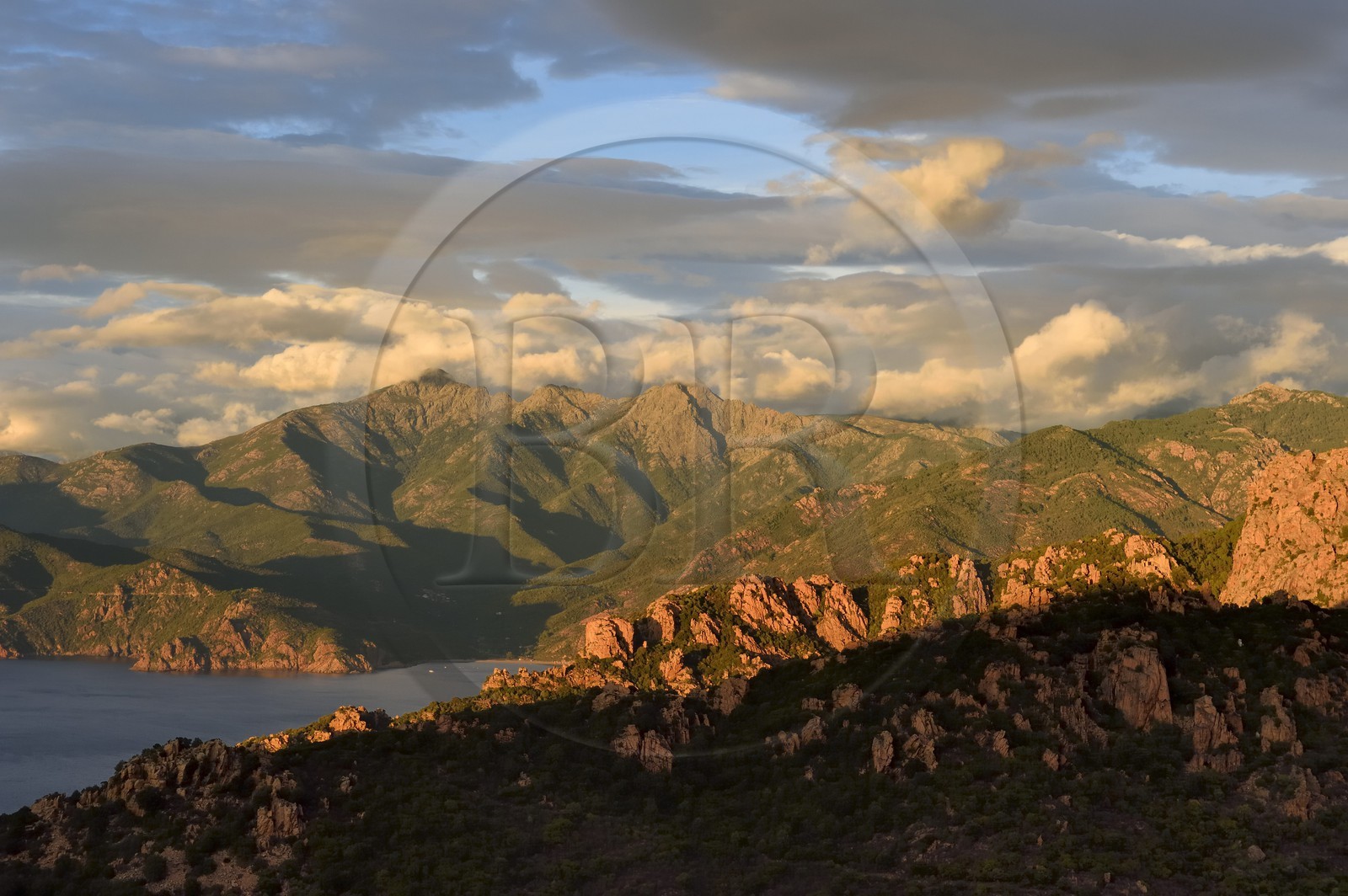 France, Corse du Sud, Porto Gulf, listed as World Heritage by UNESCO