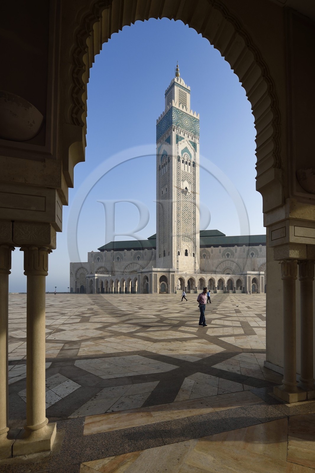 Maroc, Casablanca, Grande Mosquée Hassan II