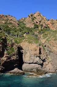 France, Corse du Sud, Golfe de Girolata, listed as World Heritage by UNESCO, Nature Reserve of the peninsula of Scandola