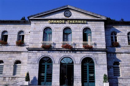 France, Hautes Pyrenees, thermal baths in Bagneres de Bigorre