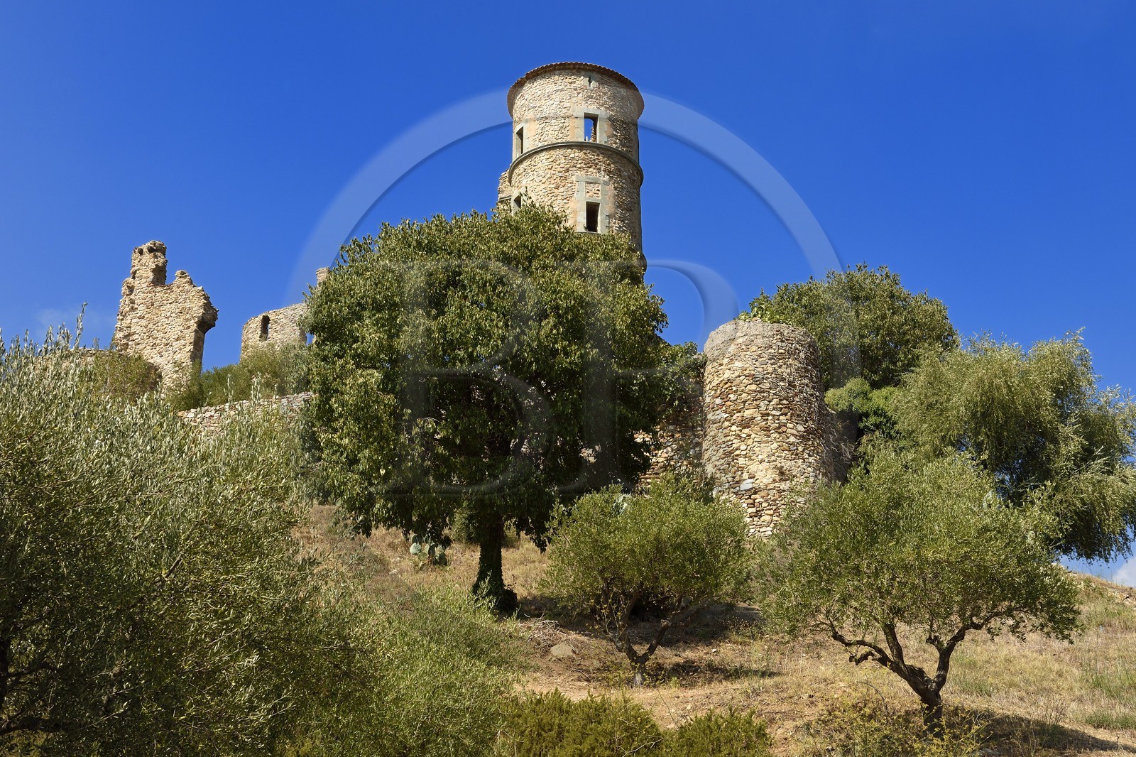 France, Var, Grimaud, the castle