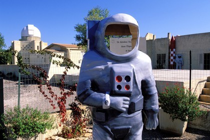 France, Gard (30), Villeneuve-lès-Avignon, parc du soleil et du cosmos
