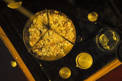 France, Dordogne (24), Jumilhac-le-Grand, le musée Galerie de l'Or