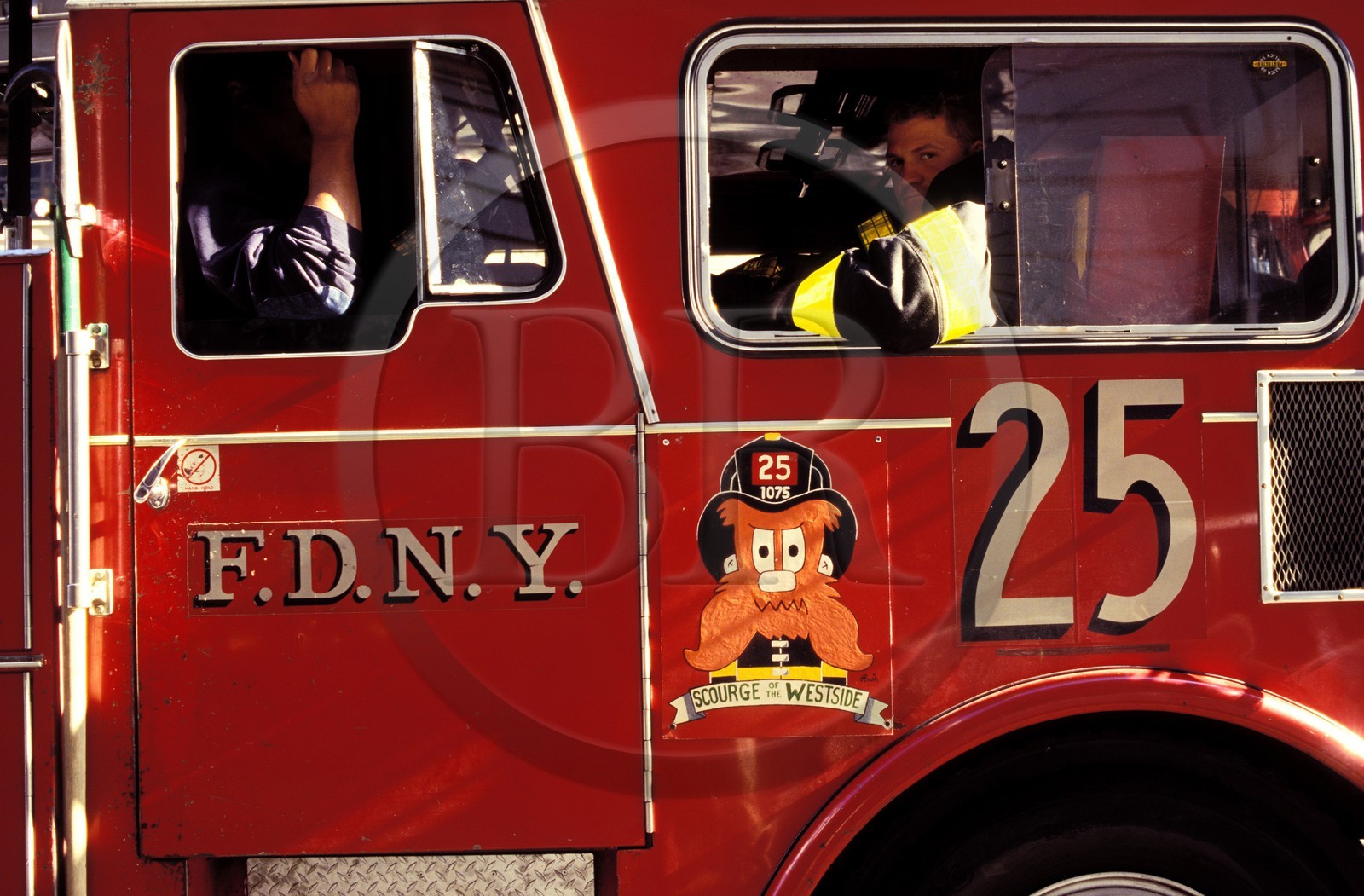 United States, New York City, Manhattan, the firefighters of the Fire Department city of New York paid a heavy price on September 11 and became the hero of the city