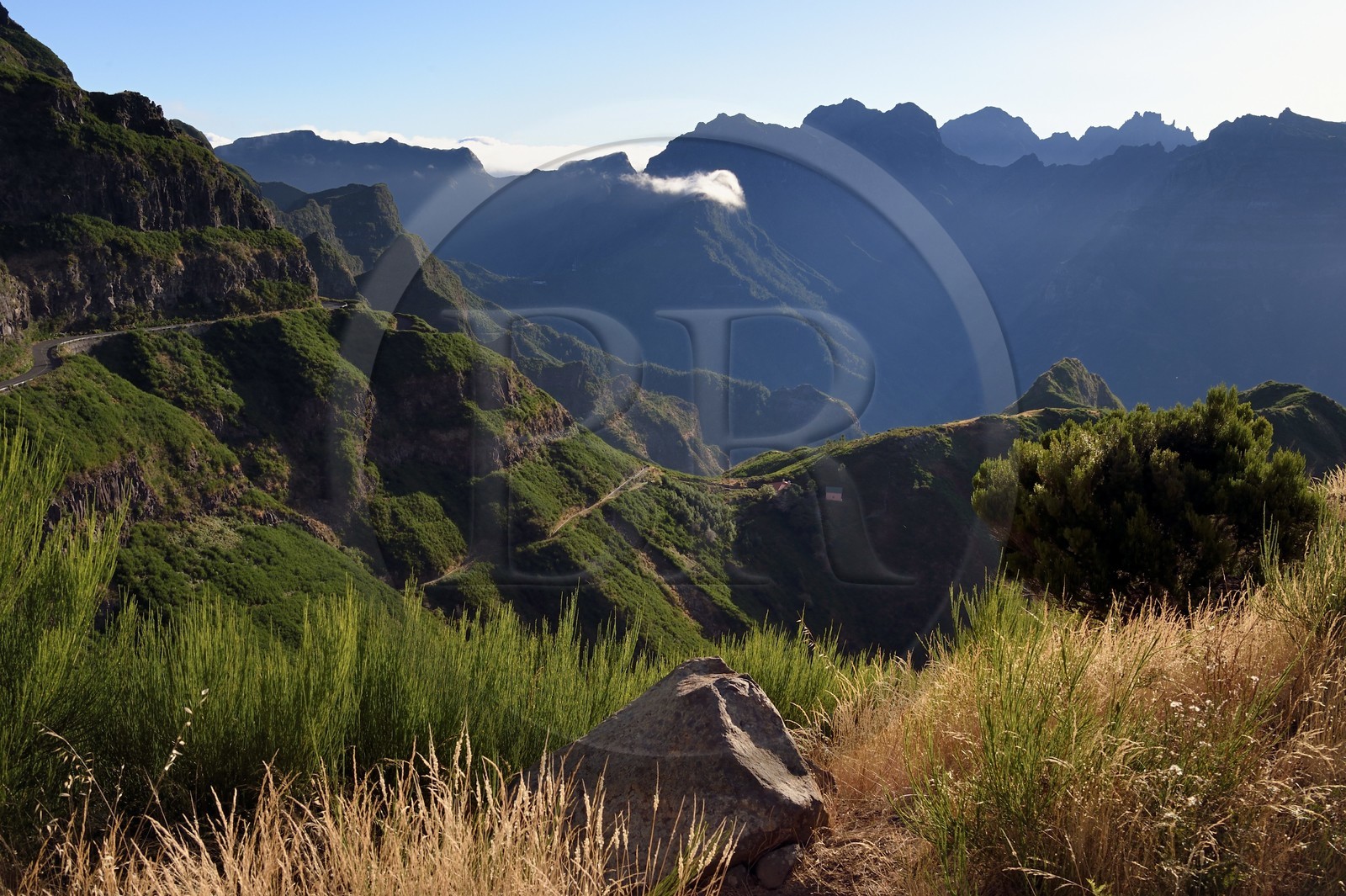 Portugal, Madeira Island, Lombo do Mouro viewpoint located on the R105