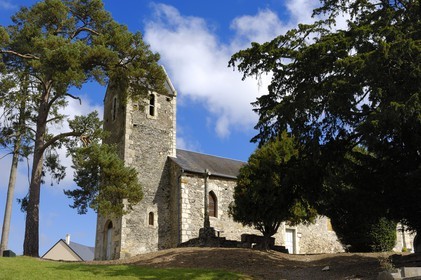 France, Calvados, Suisse normande (Norman Switzerland),  village of Saint-Omer, the chapel