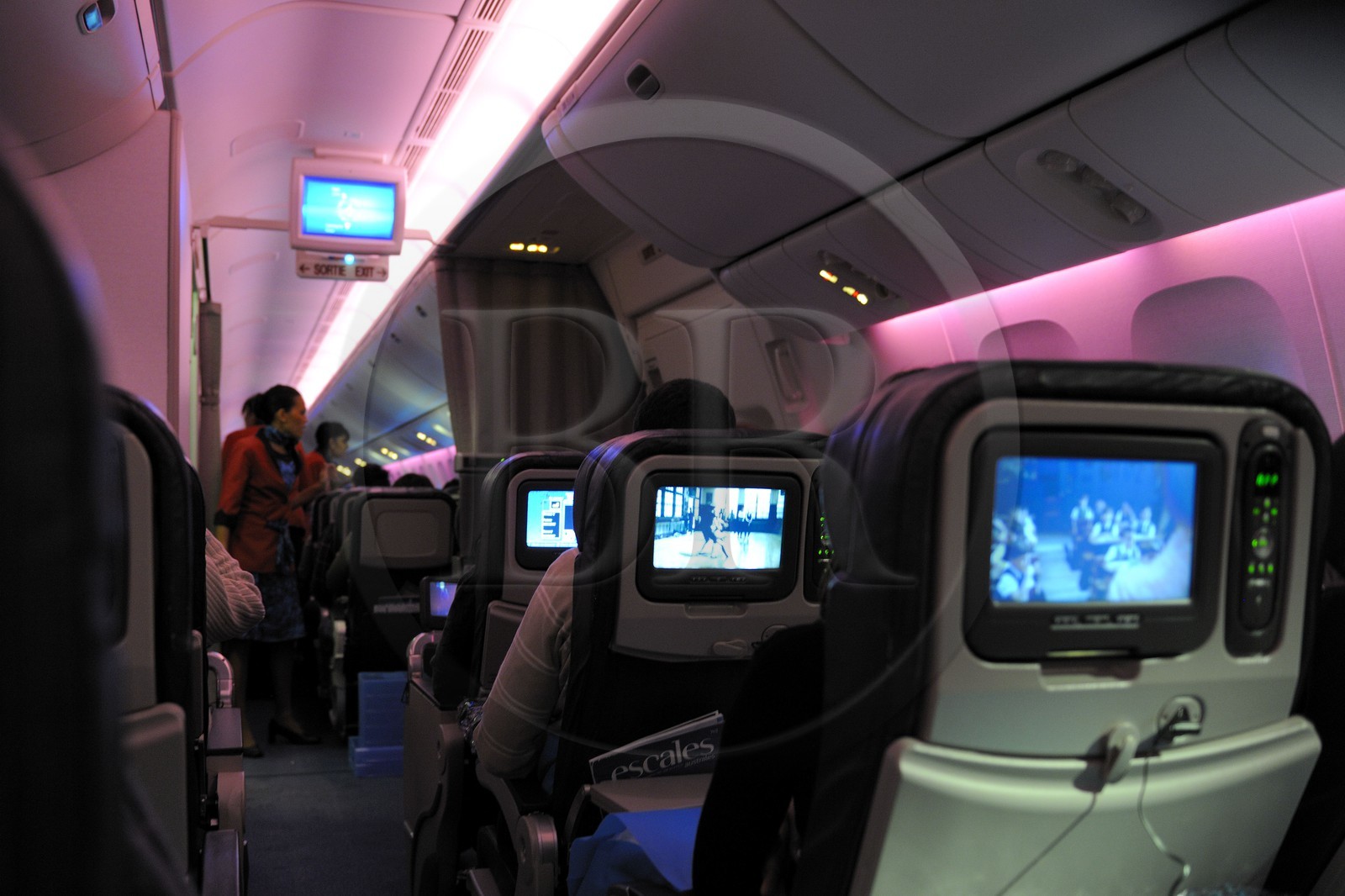 France, vol long-courrier en classe économique entre Paris et l'île de la Réunion