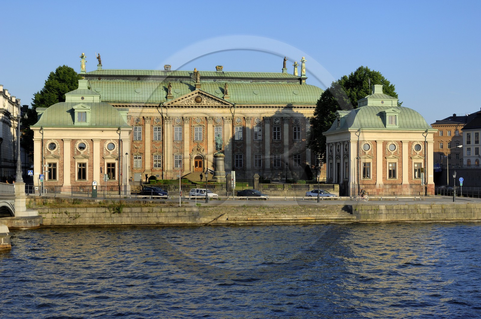 Suède, Stockholm, île de Gamla Stan (vieille ville), Maison de la noblesse (Riddarhuset)