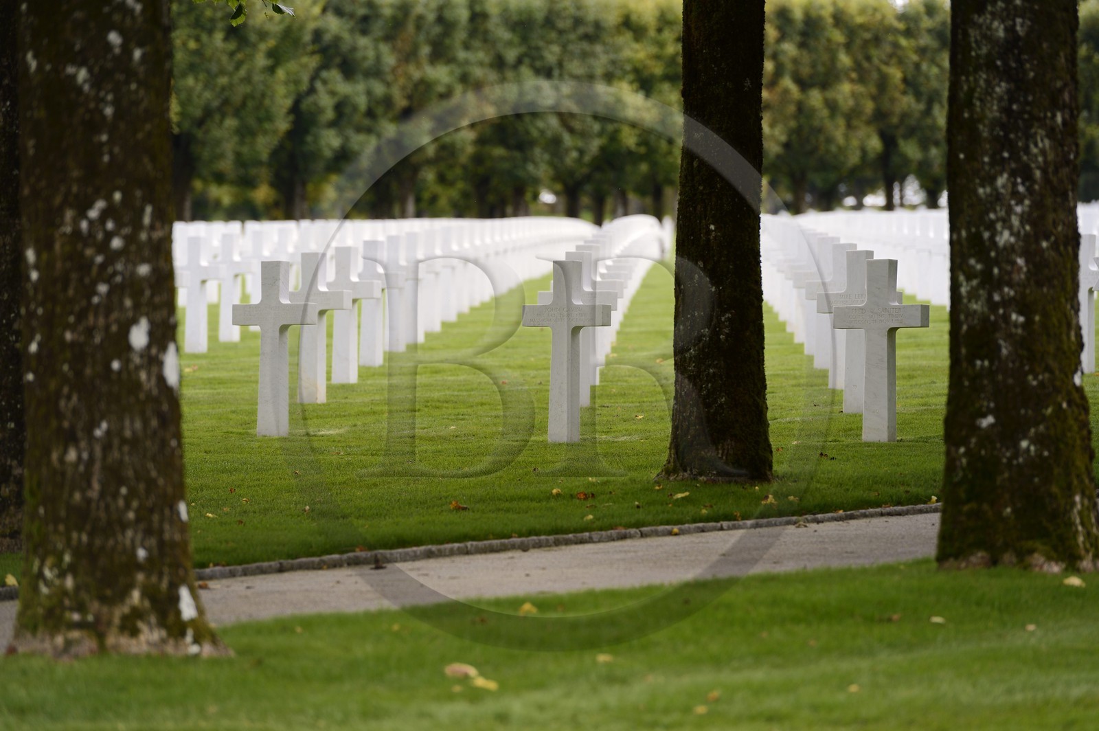 France, Meuse, Romagne-sous-Montfaucon, the World War I Meuse-Argonne American Cemetery and Memorial, the cemetery contains the largest number of American military dead in Europe (14246)