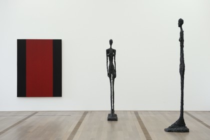 Suisse, Bâle, fondation Beyeler, oeuvres de Giacometti