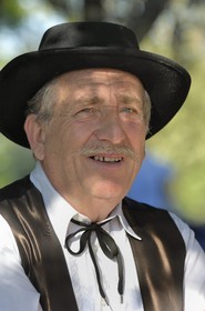 France, Var (83), la Provence Verte, Bras, the Bravade (bravado), procession of Saint Etienne in traditional dress of Provence