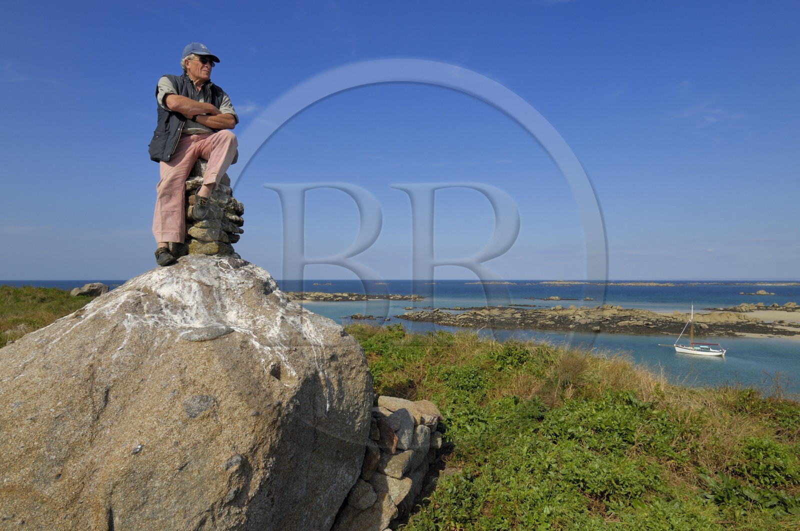 France, Manche (50), archipel des îles Chausey