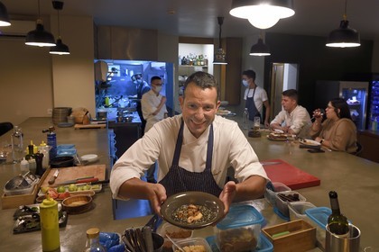 Portugal, Madeira Island, Funchal, Julio Pereira the chef of the restaurant Kampo Flavors