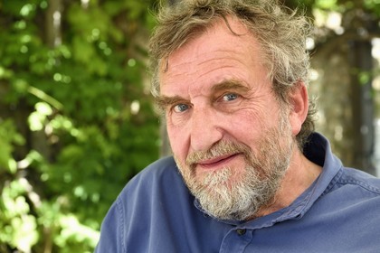 France, Alpes-Maritimes, Saint Paul de Vence, Olivier Kaeppelin President of the International Biennale of Saint-Paul de Vence