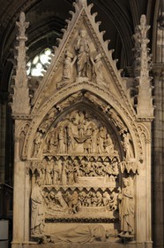 France, Seine-Saint-Denis (93), Saint-Denis, la basilique de Saint-Denis, tombeau du roi Dagobert I