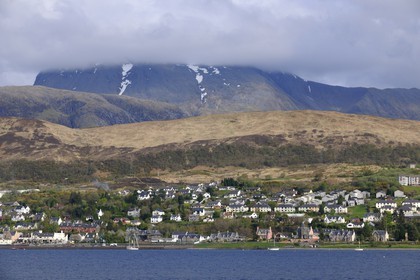 Royaume-Uni, Ecosse, région des Highlands, Fort William au pied du Ben Nevis au bord du Loch Linnhe