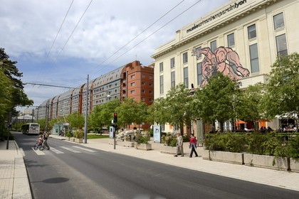 France, Rhône (69), Lyon, la Cité Internationale conçu par l'architecte Renzo Piano,